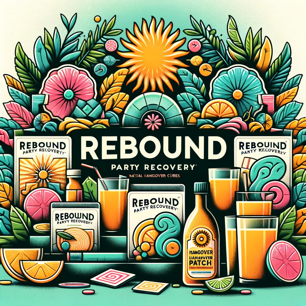 Rebound Party Recovery Offers the Ultimate Hangover Solution with Its Range of Patches