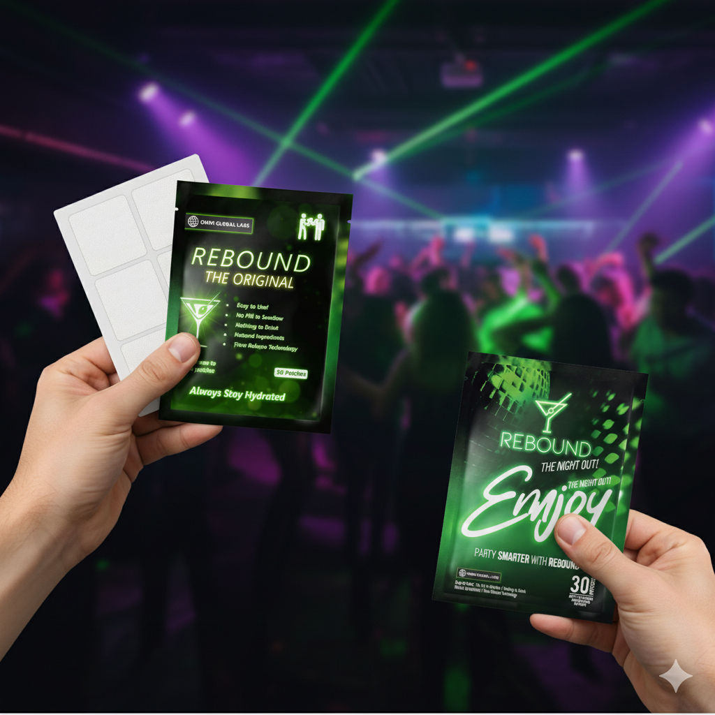 Holiday Deal Alert: Rebound Classic & Rebound Flex Hangover Patches — On Amazon Only!